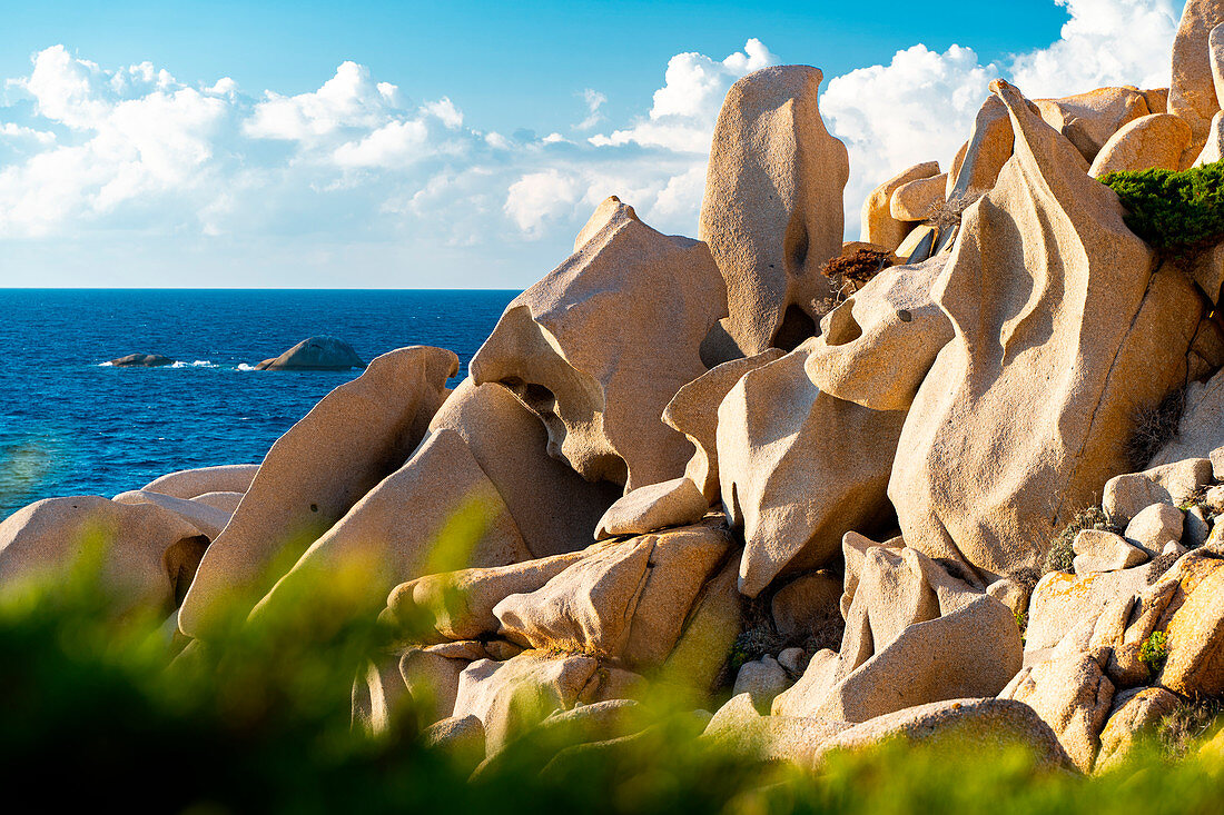 Rocks in Capo Testa, Santa Teresa di Gallura, Sassari province, Sardinia, Italy, Europe.