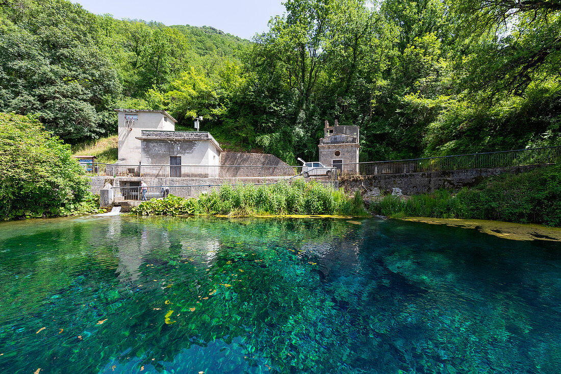 Fonte del Mercure, Nationalpark Pollino,Viggianello, Provinz Potenza, Basilikata, Italien