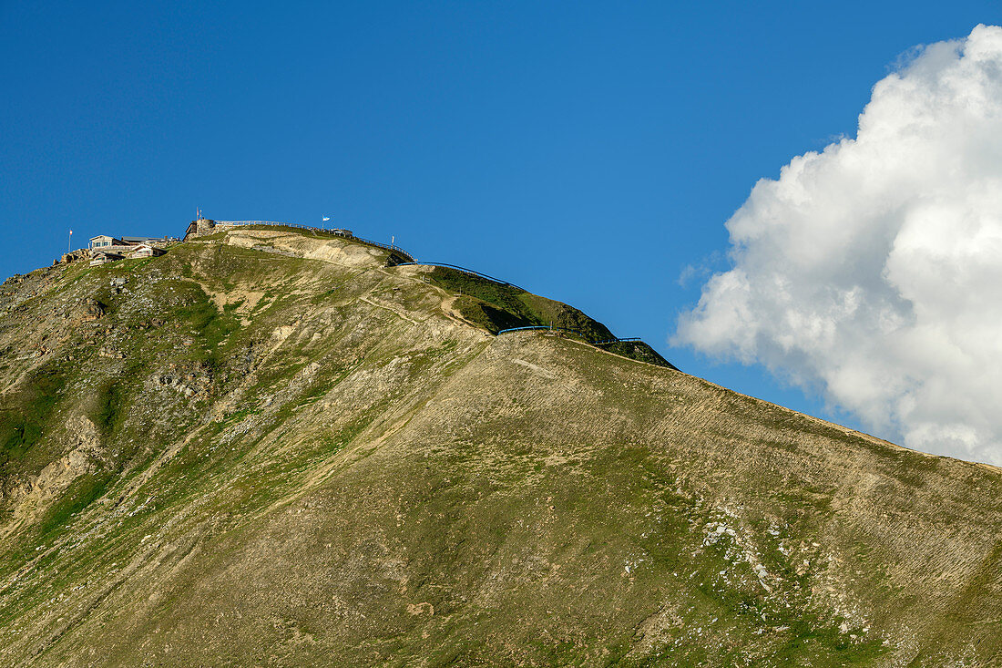 Edelweißspitze an der Glockner Hochalpenstraße, Glocknergruppe, Hohe Tauern, Nationalpark Hohe Tauern, Salzburg, Österreich