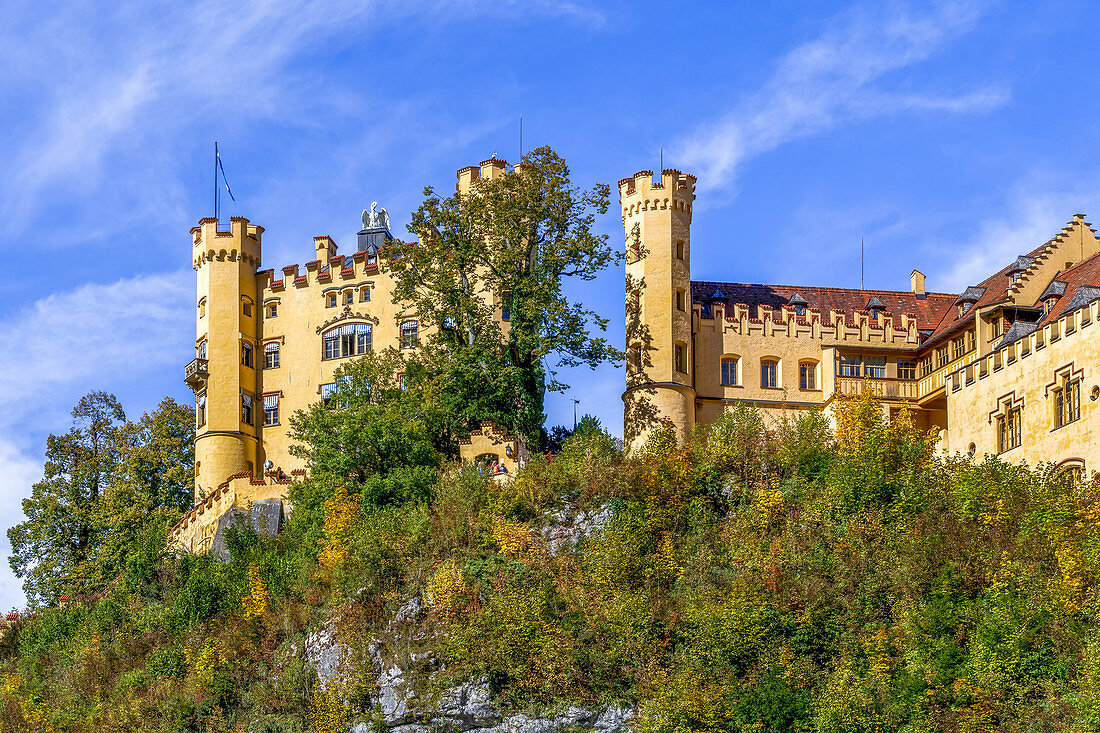 Hohenschwangau Castle, Füssen, Allgäu, Bavaria, Germany