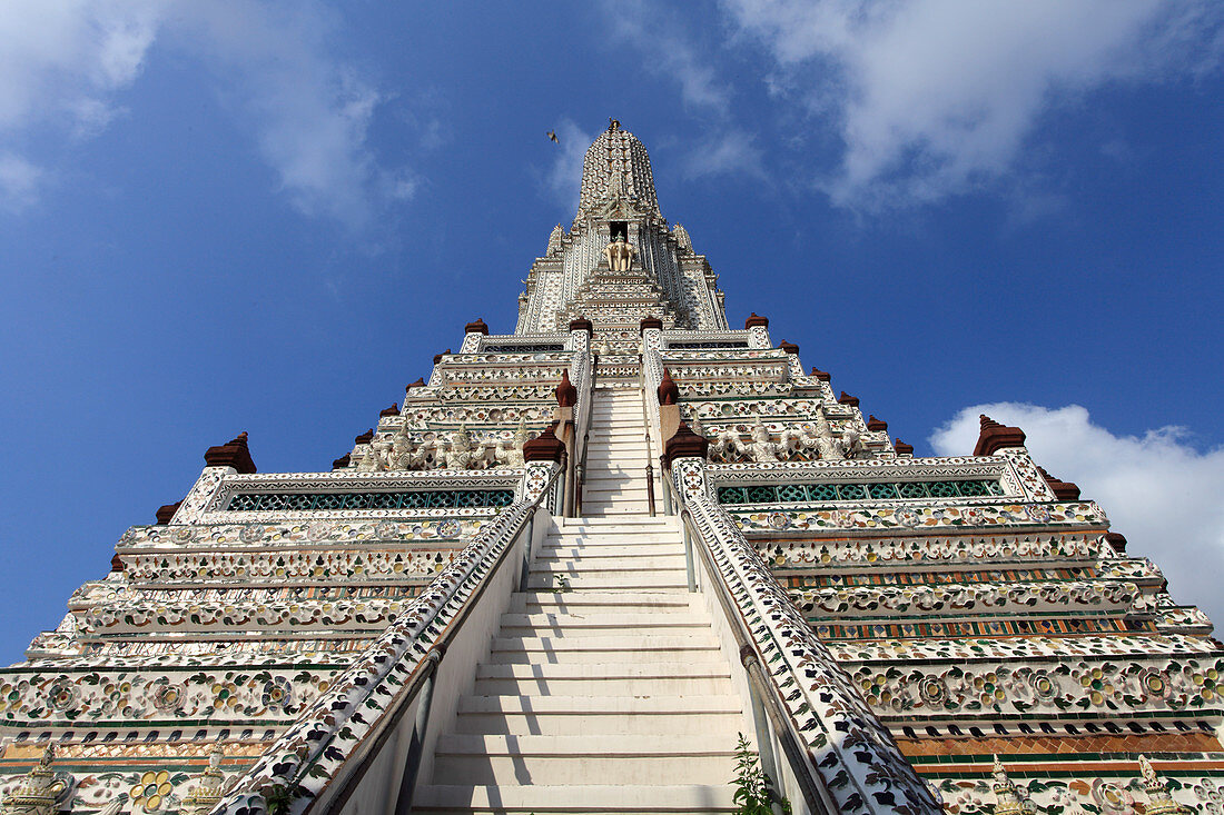 Thailand, Bangkok, Wat Arun, Temple of Dawn, 