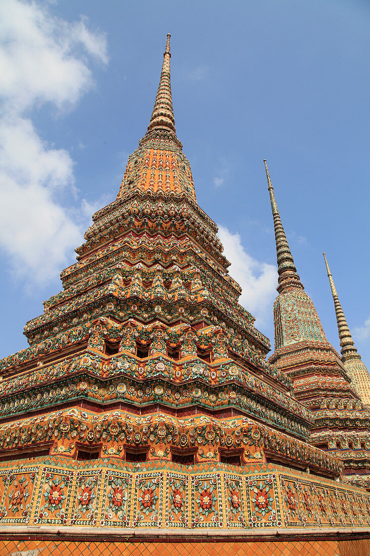 Thailand, Bangkok, Wat Pho, buddhist temple, 