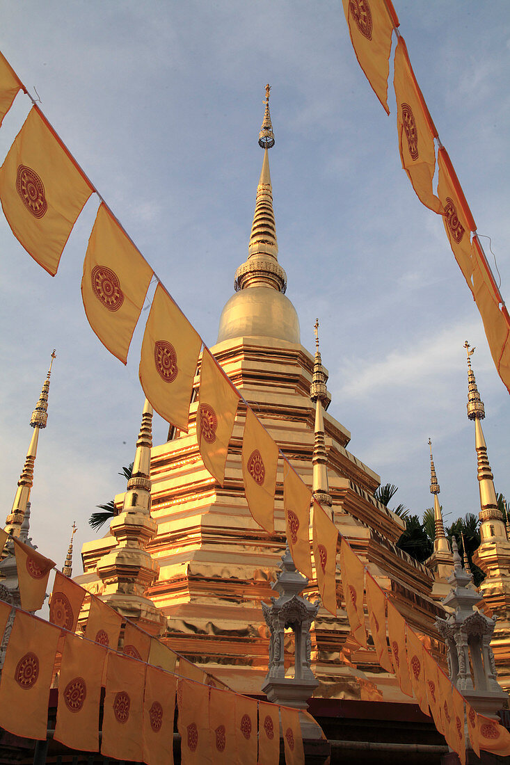 Thailand, Chiang Mai, Wat Phan Tao, buddhist temple, 