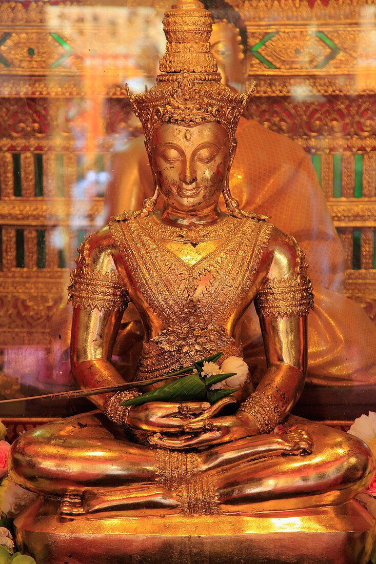 Thailand, Chiang Mai, Wat Phra That Doi Suthep, buddhist temple, Buddha statue, 