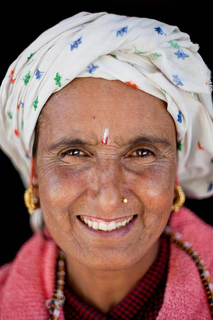 Porträt einer nepalesischen Frau, Nepal