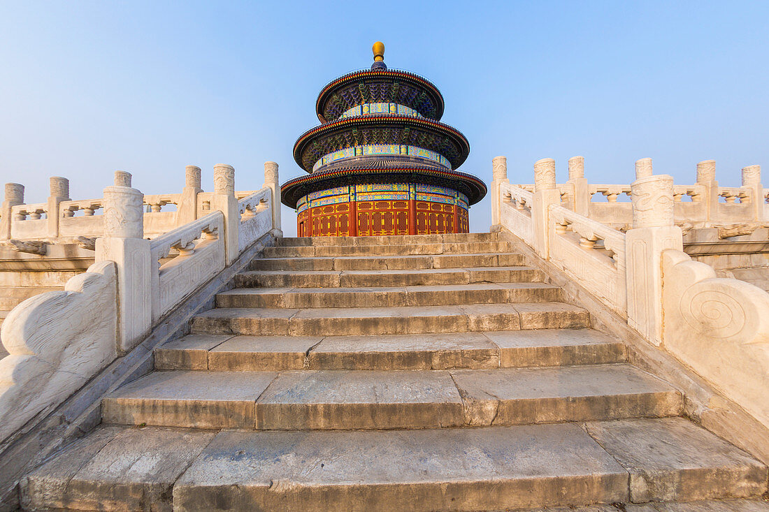 Himmelstempel und Gebetshalle für die Ernte in Peking, China
