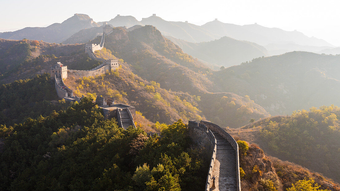 Die Chinesische Mauer, Jinshanling, Peking, China