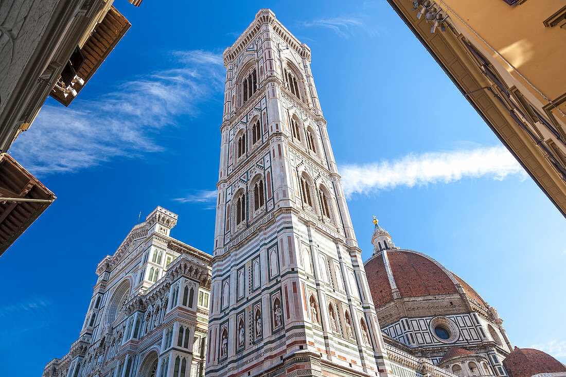 Tower of Duomo Campanile, Florence Tuscany Italy 
