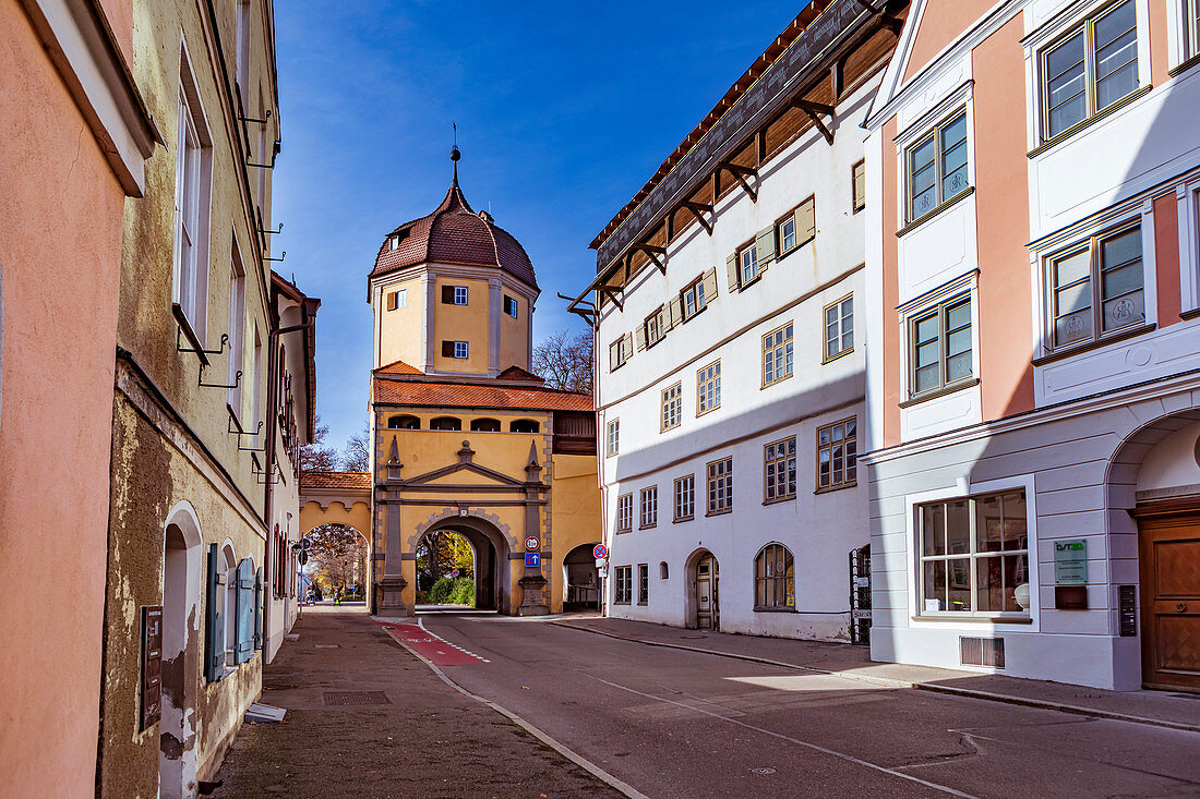 Westertor in Memmingen, Bavaria, Germany