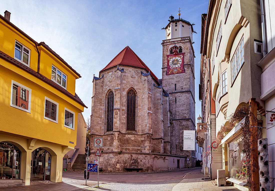 St. Martin Kirche in Memmingen, Bayern, Deutschland