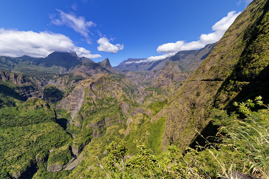 Cirque de Mafate, Caldera des Piton des Neiges, La Réunion, Frankreich