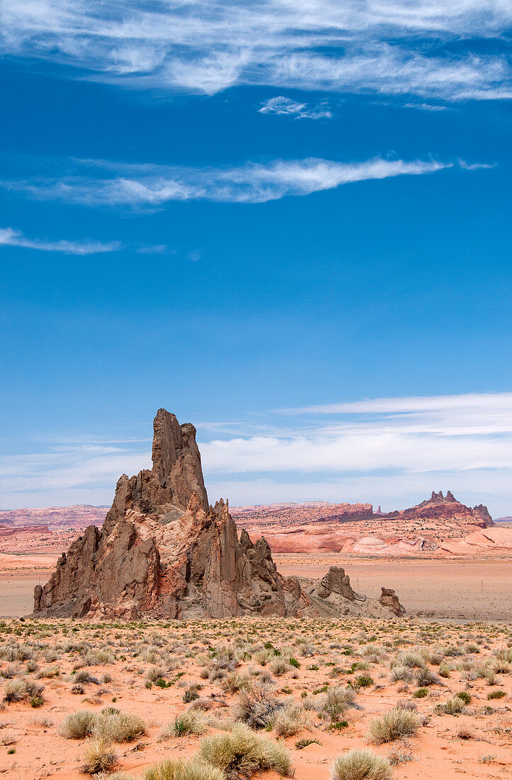 Church Rock near Kayenta, Arizona, USA