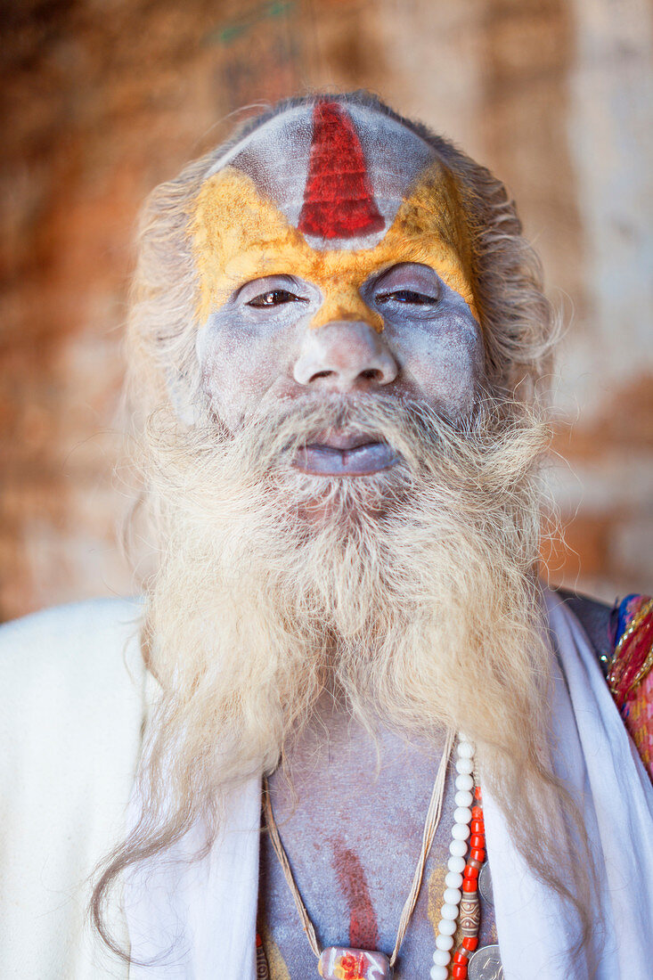 Sadhu oder heiliger Mann, Kathmandu, Nepal