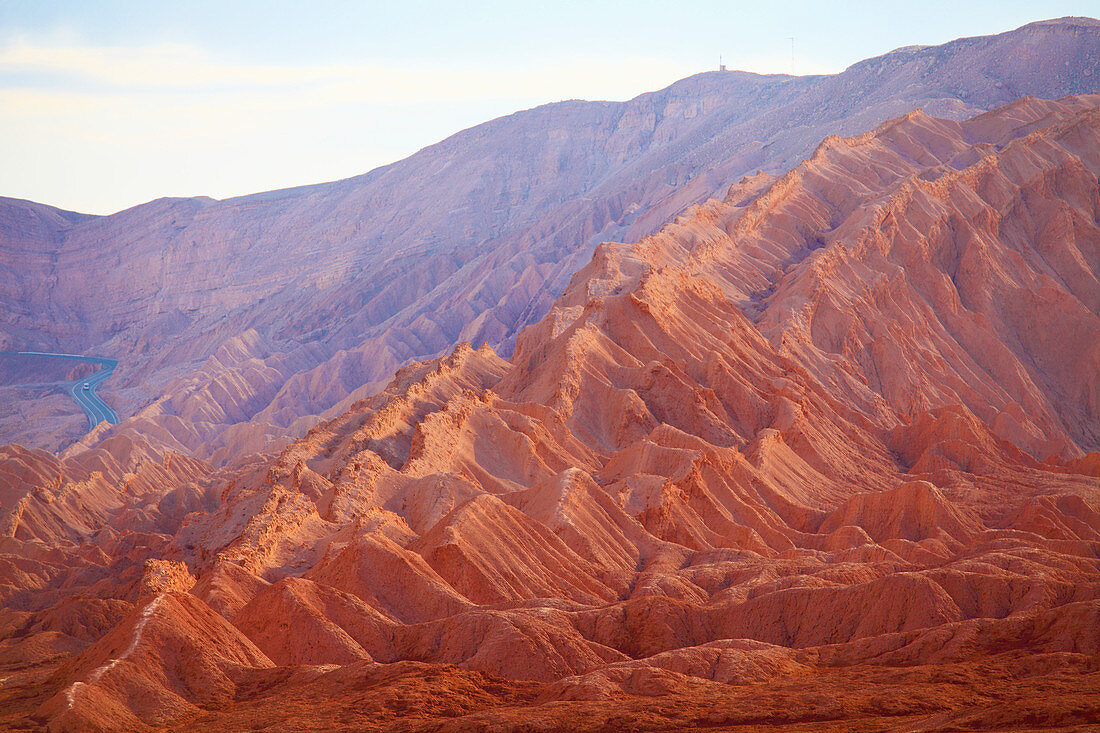 Chile, Antofagasta Region, Atacama Desert, Valle de Marte; Valle de la Muerte, 