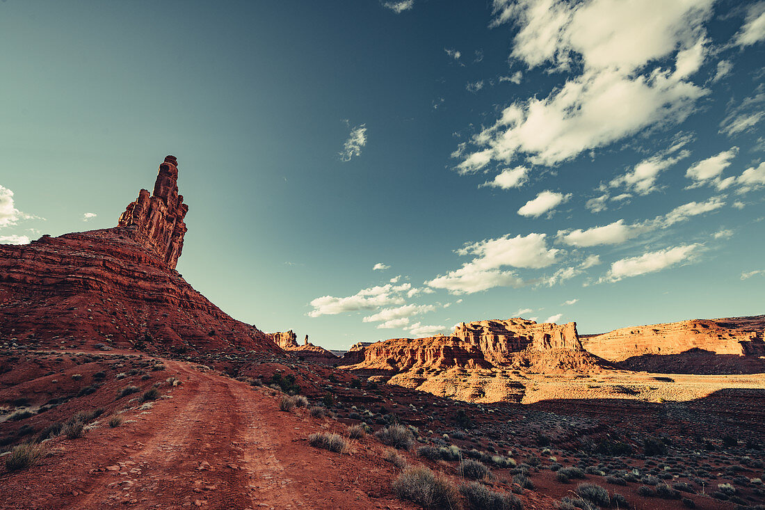 Valley of the Gods (Tal der Götter), Utah, Arizona, USA, Nordamerika, Amerika