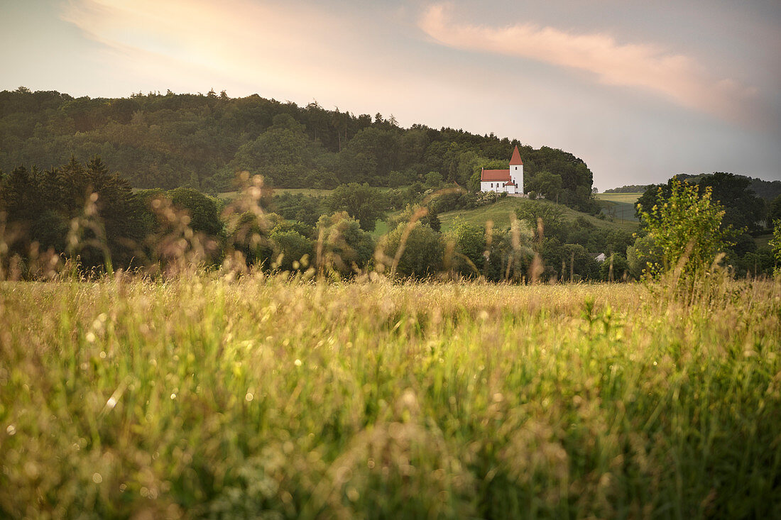 Kirche St Felizitas bei Donauwörth, Bayern, Deutschland, Europa