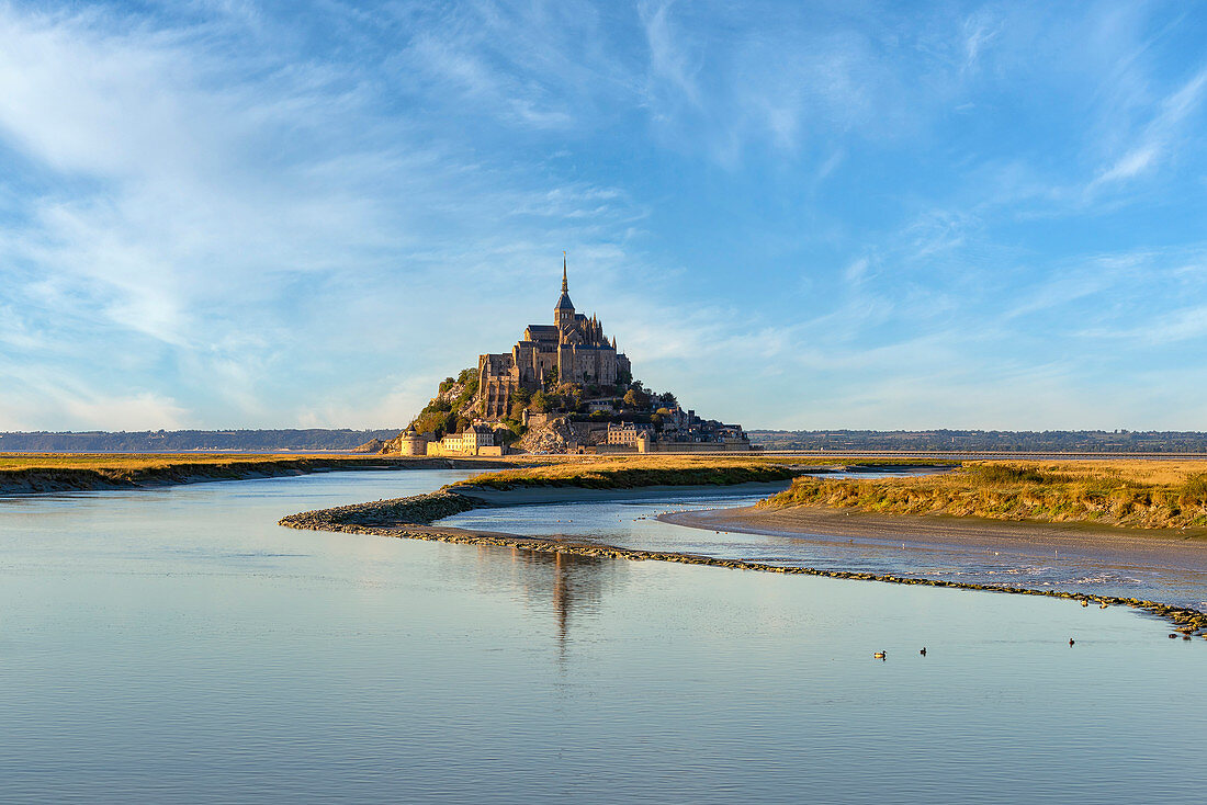 September day at Mont St. Michel, Manche department, France