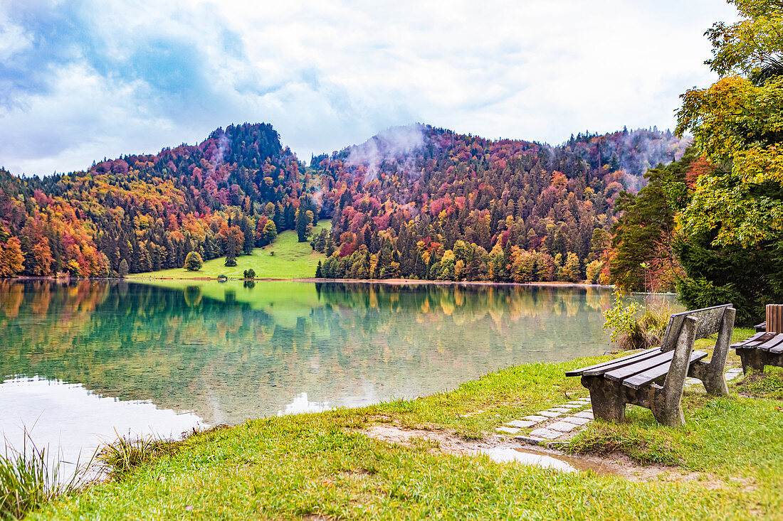 Alatsee near Füssen, Bavaria, Germany