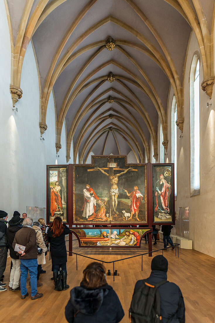 Isenheimer Altar, von Matthias Grünewald, Museum Unterlinden, Musée Unterlinden, Colmar, Elsass, Frankreich