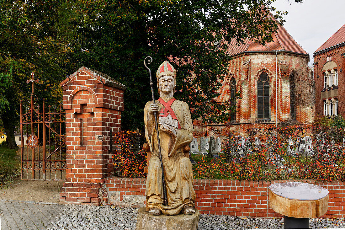 Archbishop Wichmanns, Church of Our Lady, Jueterbog, Flaeming, State of Brandenburg, Germany