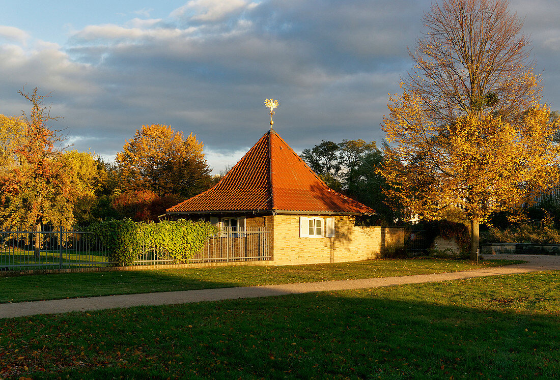 Gatehouse on the Friendship Island, Potsdam, Land Brandenburg, Germany