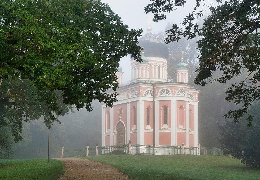 Russisch-Orthodoxe Kirche Alexander Newski, Potsdam, Land Brandenburg, Deutschland