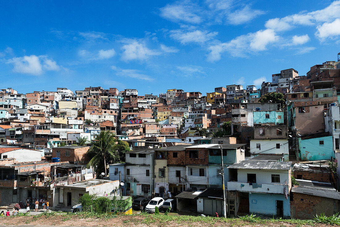Favelas, Salvador da Bahia, Brasilien, Südamerika