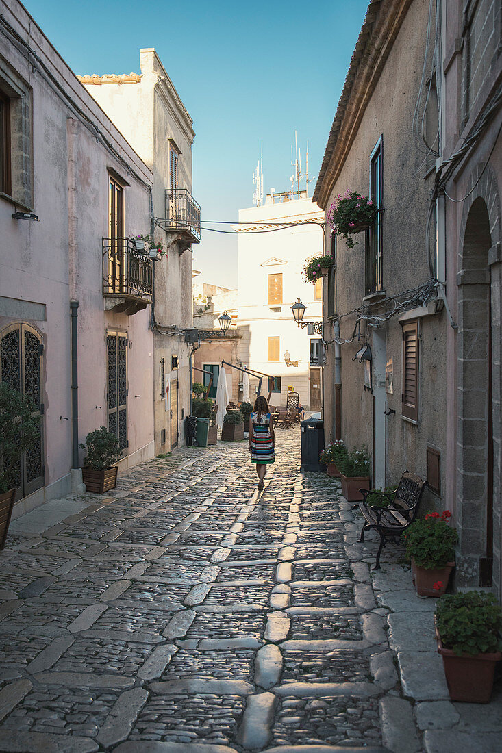 Erice, a small village up on Trapani. Western side of Sicily, Ittaly.