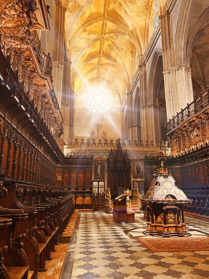 Kathedrale von Sevilla, Sevilla, Provinz Sevilla, Andalusien, Spanien