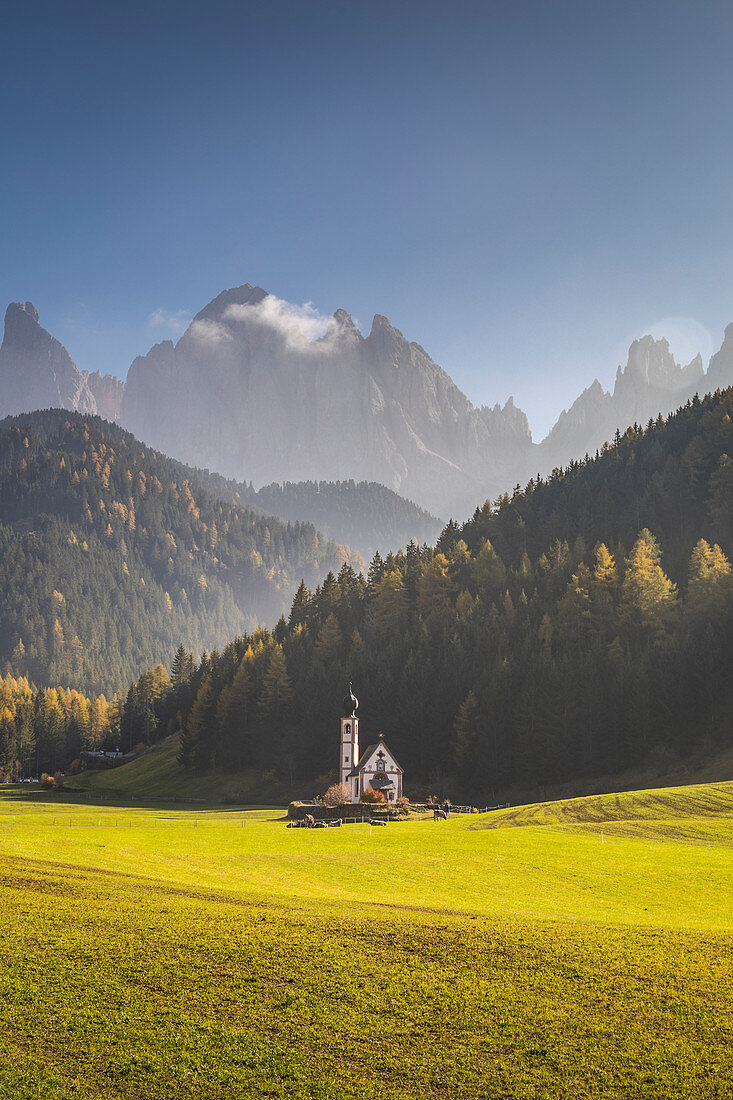 Funes Valley, Provinz Bozen, Trentino Südtirol, Italien