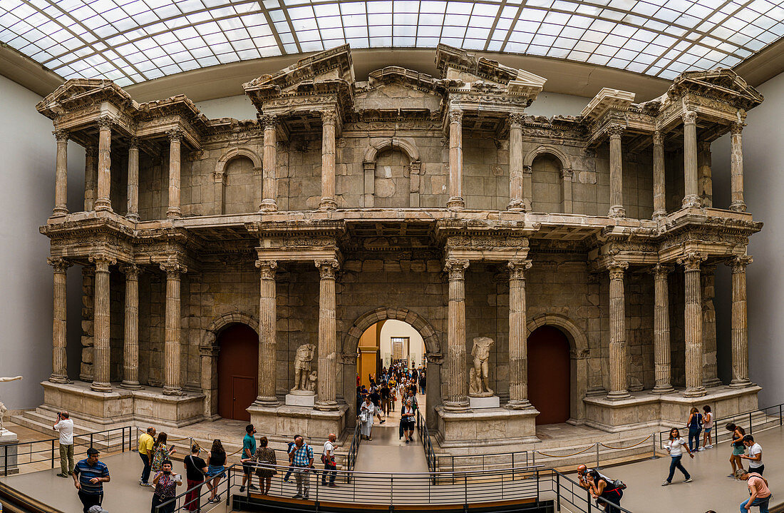 Market Gate of Miletus, Pergamon Museum, Museum Island, Berlin, Germany, Europe, West Europe