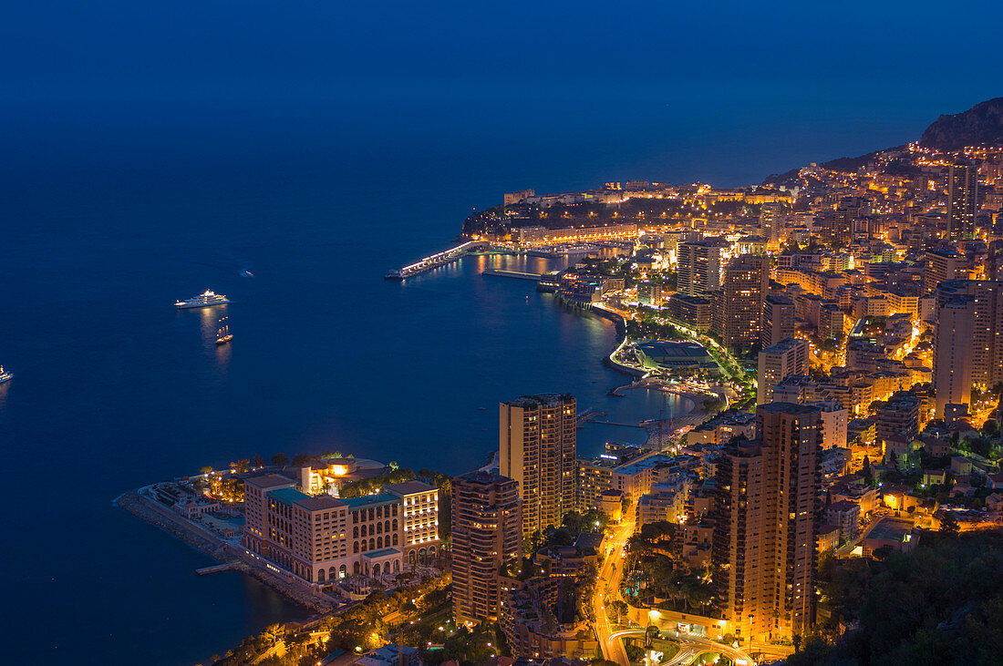 Principauté de Monaco, Cote d'Azur, Montecarlo.