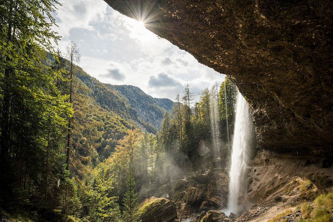 Pericnik Waterfall, Triglav National Park, Upper Carniola, Slovenia