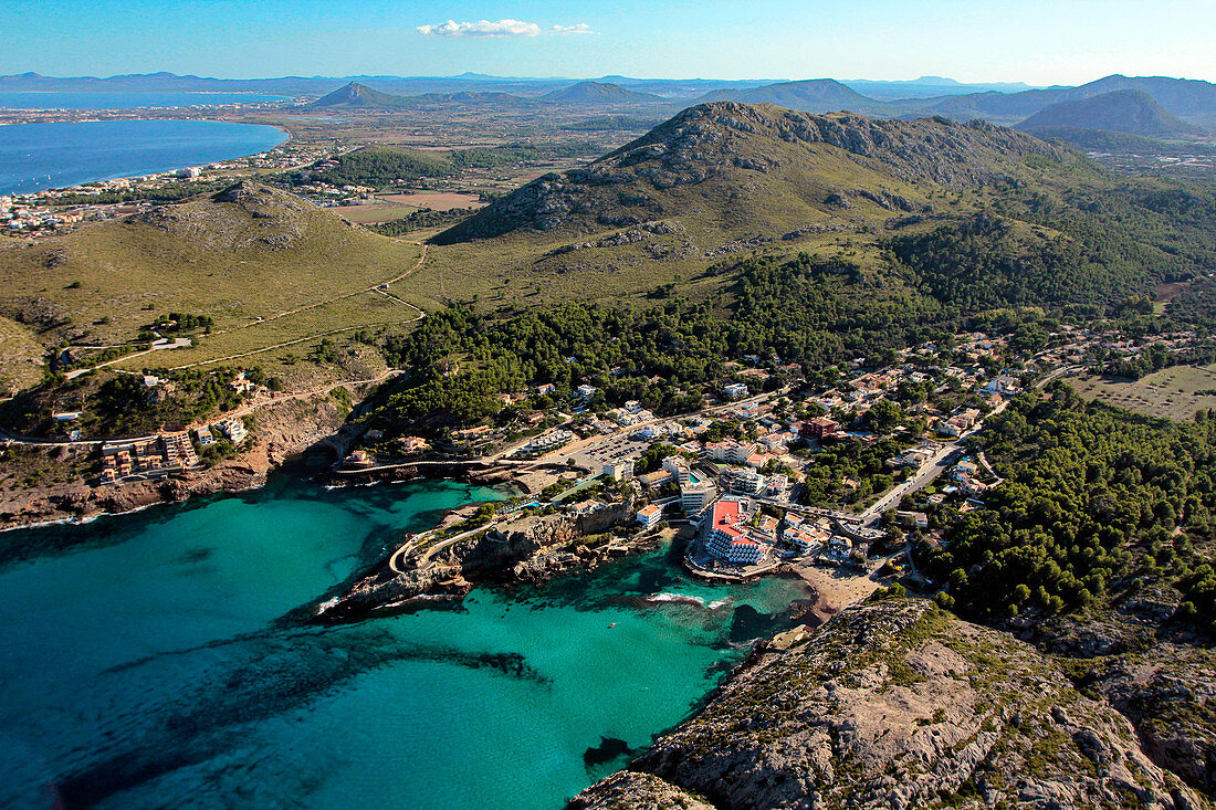 Cala San Vicente, Tramuntana-Berge, Mallorca, Spanien