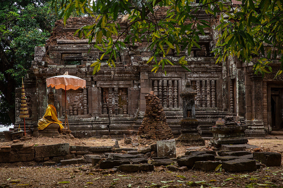 Vat Phou temple in Champasak, Laos, Asia