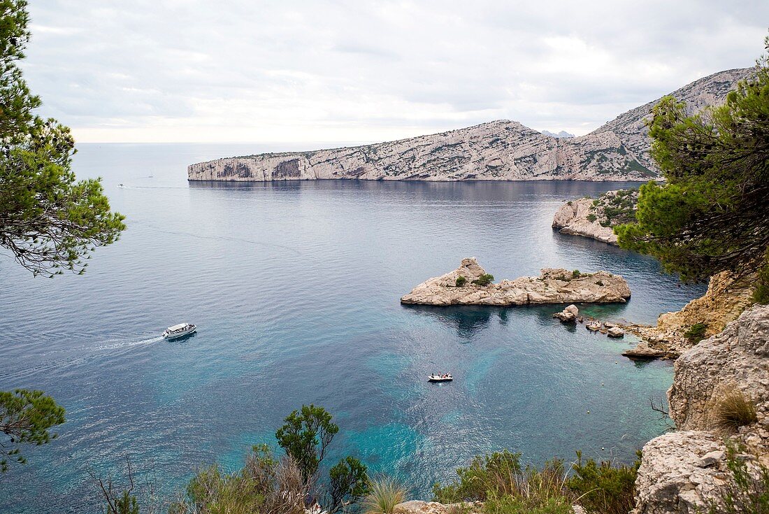 Frankreich, Bouches du Rhone, Calanques de Sugiton