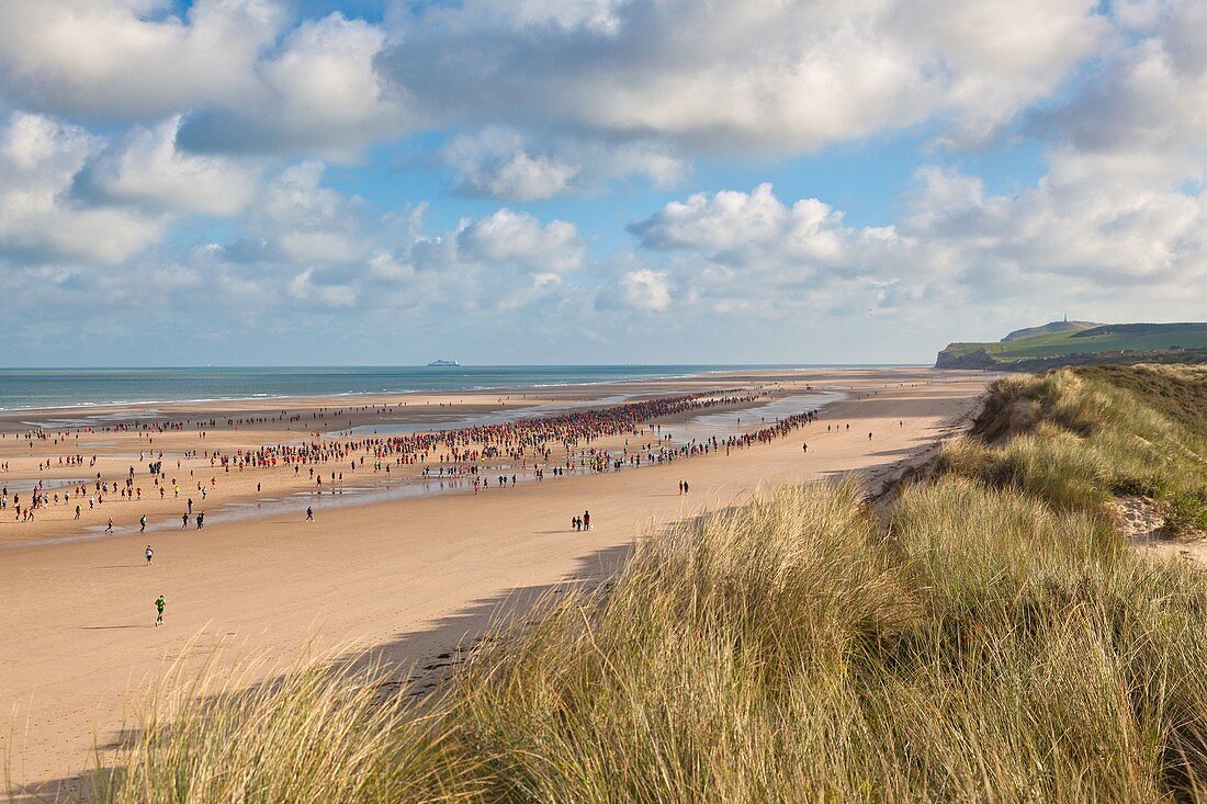 France, Pas de Calais, Wissant, trail of the Opal Coast