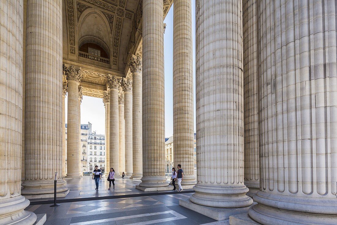 Frankreich, Paris, Quartier Latin, Place du Panthéon, le Panthéon