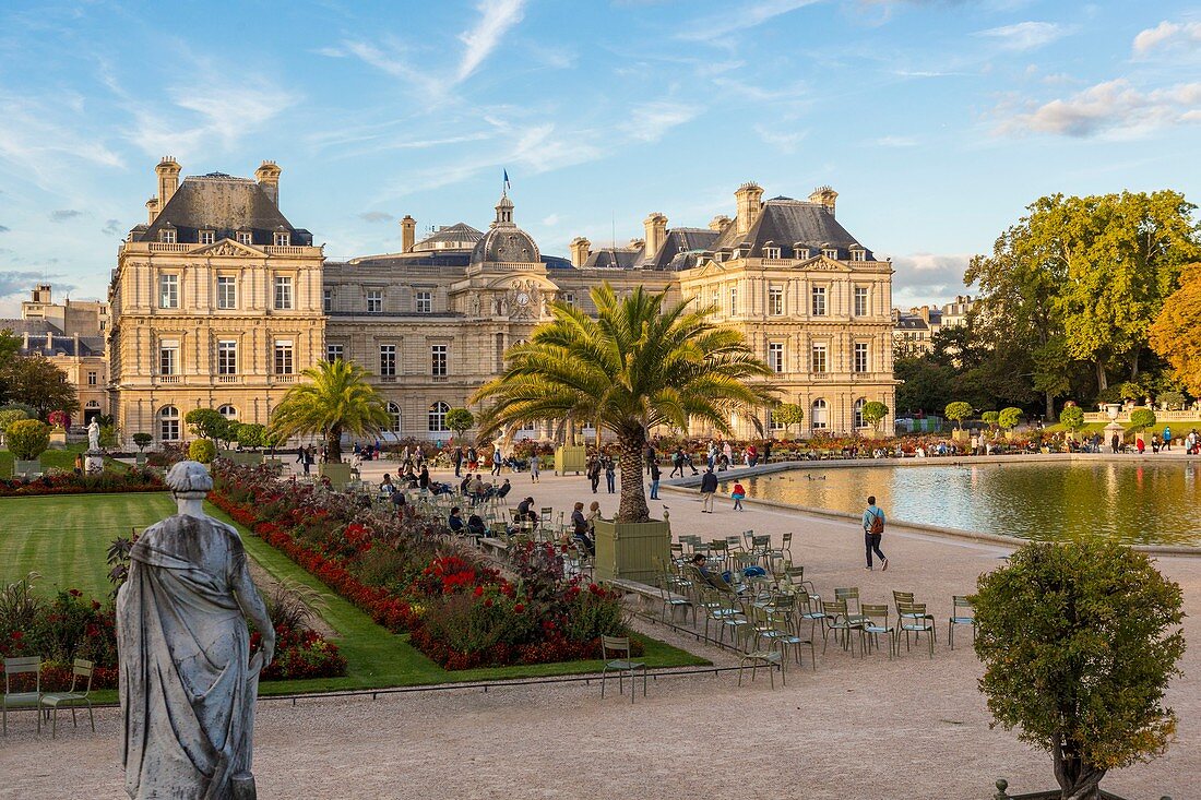 Frankreich, Paris, Luxemburg-Garten, Senat