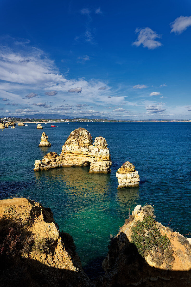 Rock Algarve near Lagos.