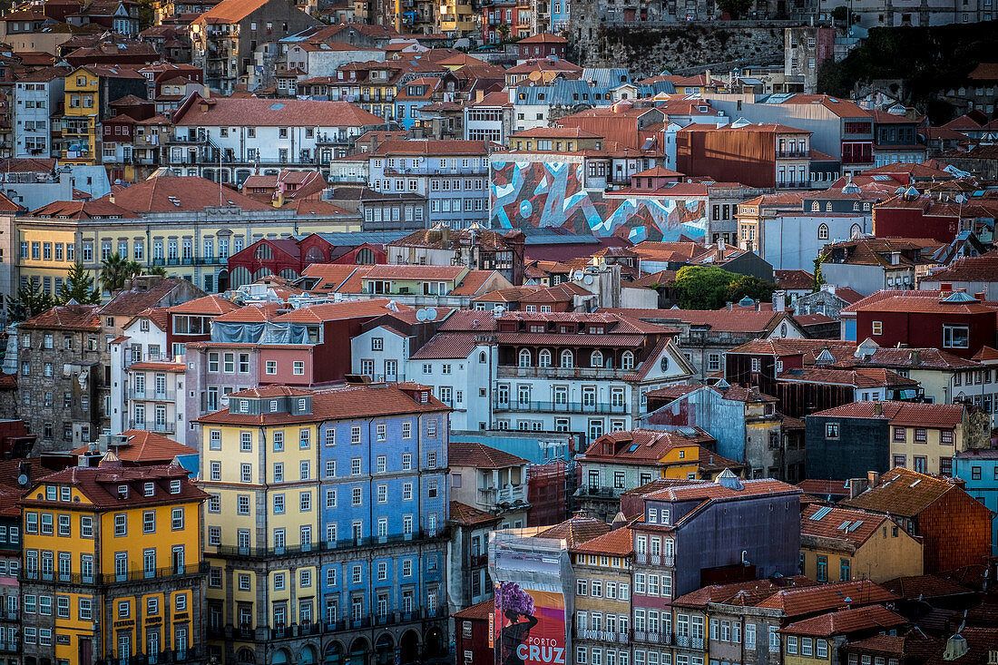 Blick auf die Altstadt von Porto, Portugal