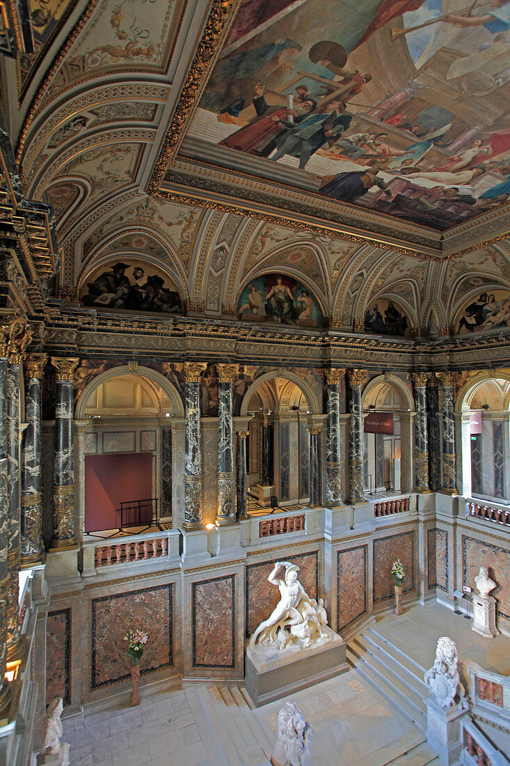 Austria, Vienna, Kunsthistorisches Museum, Museum of Fine Arts, interior, 