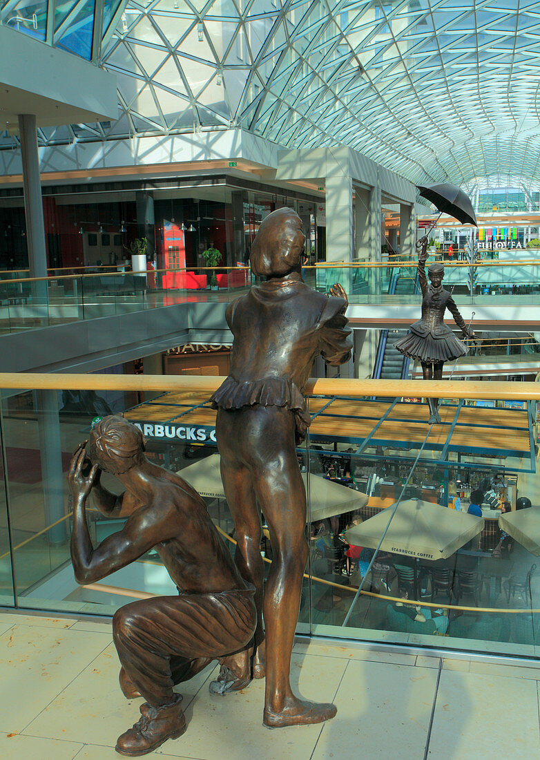 Slovakia, Bratislava, Eurovea, shopping centre, interior, 