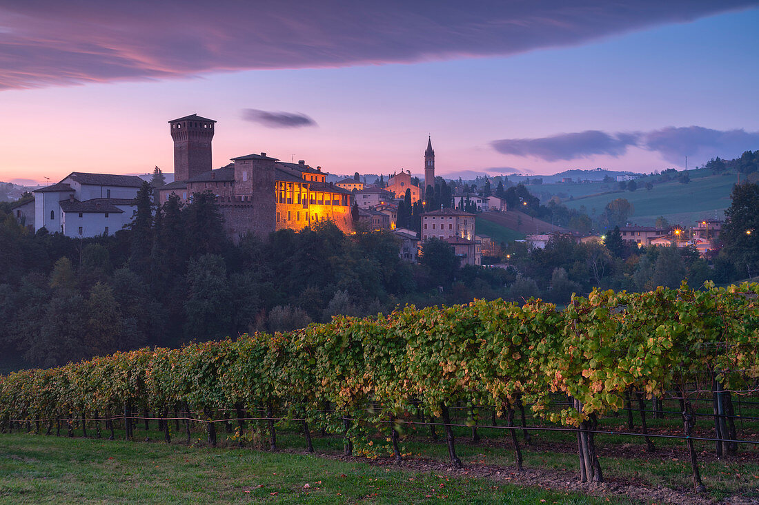 Schloss Levizzano, Bezirk Castelvetro di Modena, Provinz Modena, Emilia Romagna, Italien