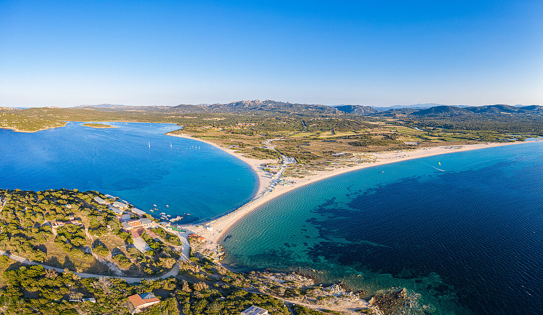 Isola dei Gabbiani (Island of Seagulls) in Porto Pollo, Palau,  Olbia-Tempio,  Sardinia, Italy