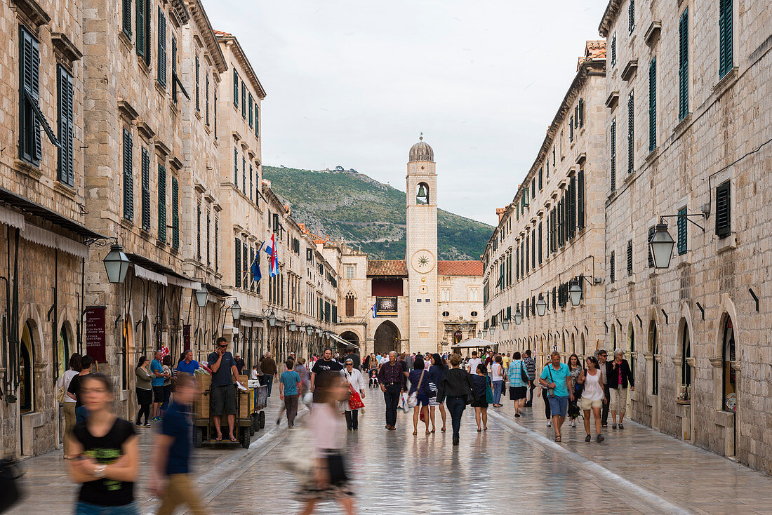 Altstadt von Dubrovnik, UNESCO-Weltkulturerbe, Dubrovnik, Kroatien, Europa