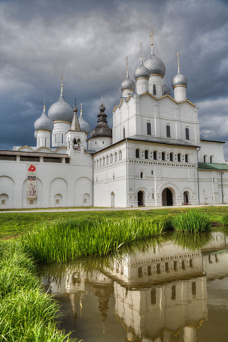 Auferstehungstor-Kirche, erbaut 1670, Kreml, Rostow Veliky, Goldener Ring, Oblast Jaroslawl, Russland, Europa