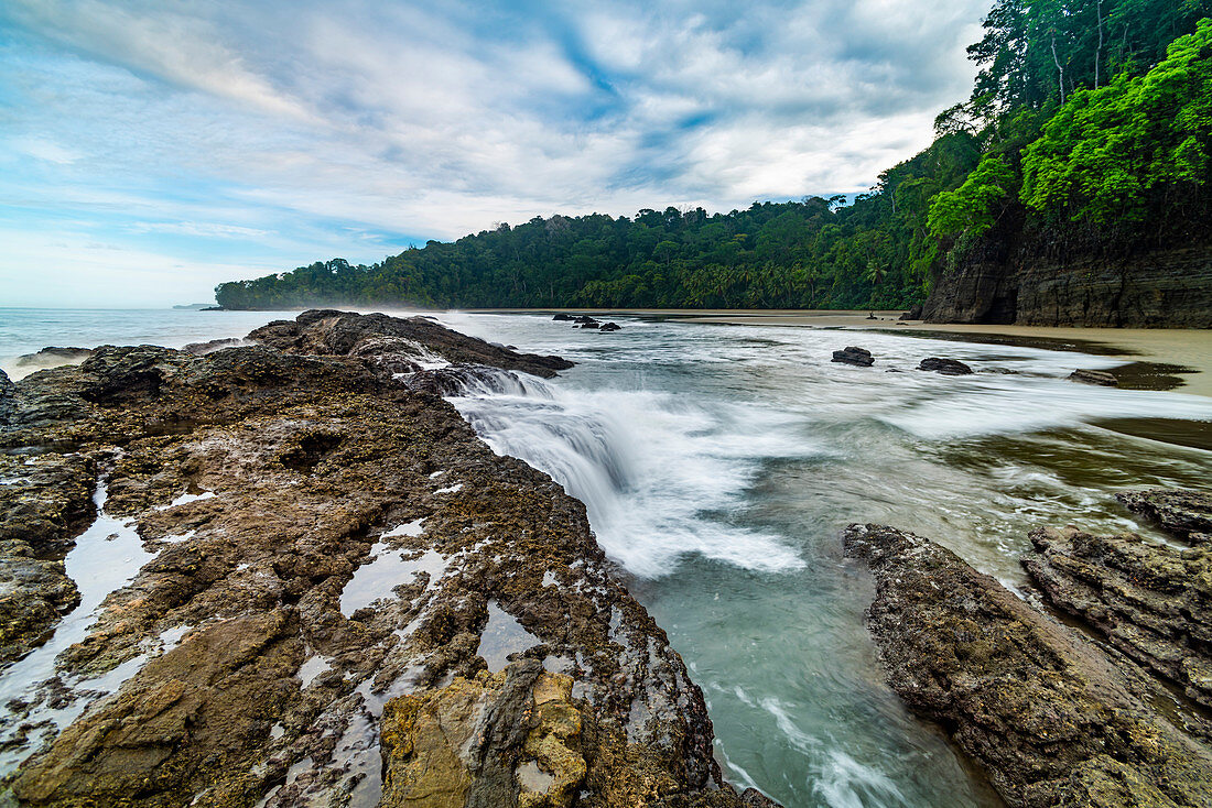 Playa Arco Beach, Uvita, Marino Ballena National Park, Puntarenas Province, Pacific Coast of Costa Rica, Central America