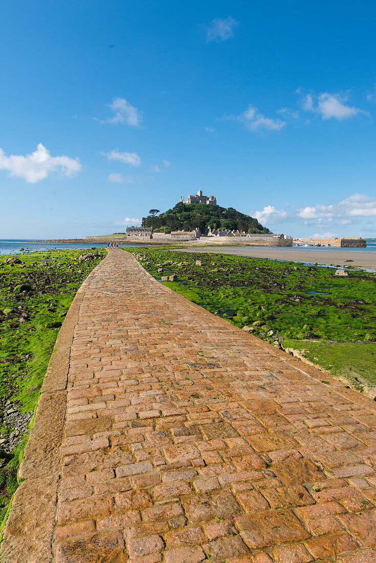 St. Michaelsberg, Marazion, Cornwall, England, Vereinigtes Königreich, Europa