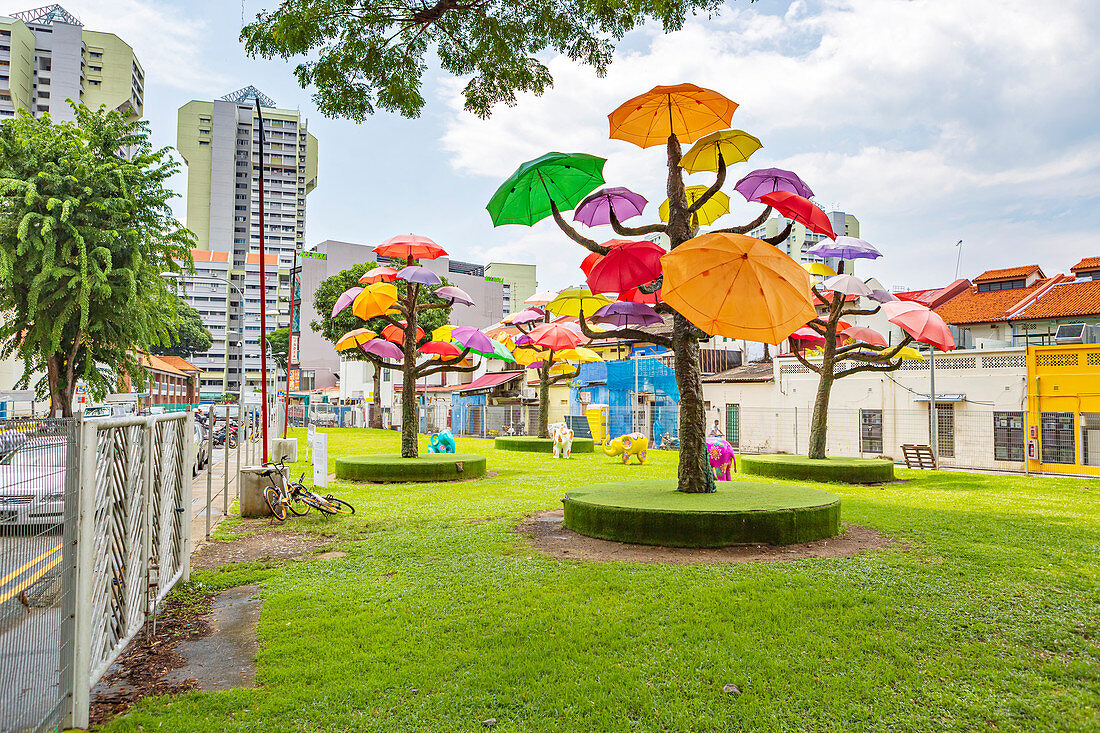 Playground in Little India, Singapore